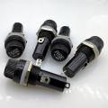 5 Pcs Panel Mount Chassis Fuse Holder for 6x30mm Glass Fuses 10A 250V. 