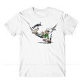 Big Ben in hammock print cotton shirt hombre Gaston Lagaffe anime men fashion streetwear adult tee unisex o neck women T-shirt. 