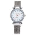 Faceins Women's Watches Magnetic Milan Band Bracelet Watch Female Quartz Watch Strap Temperament College Watches. 