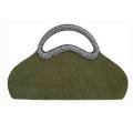 Black shyneel clutch bag for women CLB-0003-BKD-BL. 