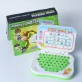 Educational Mini Laptop Toy for Kids Battery Operated for Basic Education. 