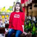 SPRINTER GARMENTS    11.11 Star Wars Full Sleeve Tee for Womens. 