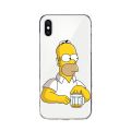 Homer Simpson Silicone Cover For Apple IPhone 13 12 Mini 11 Pro XS MAX XR X 8 7 6 6S 5 Plus SE Phone Case. 
