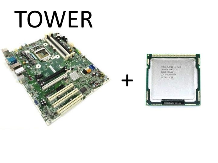 HP%208100%20Tower%20Motherboard%20(1st%20Generation)%20with%20Intel%C2%AE%20Core%E2%84%A2%20i3-530%20Processor%204M%20Cache,%202.93%20GHz%20/%201GB%20Ram%20Combo%20Pack%20-%20Image%202