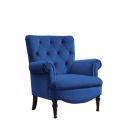 Modern Sofa Chair Tufling Designe One Seater Blue Colour With 1 cousion free {Special Offer available}. 