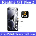 Realme GT Neo 2 Glass Protector Polish Screen Tempered For Realme GT Neo 2 - 2Pcs. 