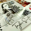 Taylor Swift Notebook with 8 Photocards , HD Printed best quality, Fully customized - You can print you own pictures, Photocards Fit in Mobile Cases, Taylor swift Merch Music POP Culture, Perfect gift for him and her. 