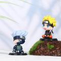 (New)2Pc/et Anime Q Verion Naruto Action Figure Naruto Kakahi Uzumaki Figures. 