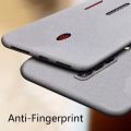 Biruiqu For ZTE Nubia Redmagic 6 6 Pro Shockproof Anti Slip Soft TPU Sandstone Matte Back Case Cover. 