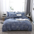 Quilt cover single piece cotton 150x200x230 bed sheet double 1.8x2.0m dormitory 2.2x2.4 two-piece quilt cover. 