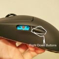 Left Right Side Button Up Down Key Replacement For Logitech G Pro G4 G5 G6 G7 Wireless Game Mouse Accessory. 