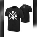 Seth Rollins SFNR Black Cotton Printed T-Shirt for Him. 