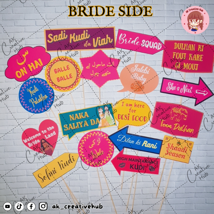 Mehndi/Wedding%20Props,%20Mehndi/Mayoun/Dholki/Engagement%20Props%2018%20Pcs,%20Photo%20Booth%20Prop%20for%20girls,%20Weddings%20Props%20Pack%20of%2017%20pcs%20-%20Image%207