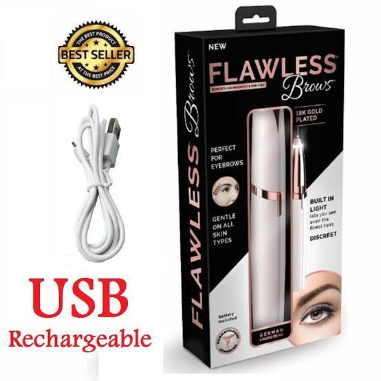 VelvetBrow Women’s Eyebrow Device – Cordless, Professional Results