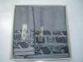 1-PC Luxury Bath Towel Premium Natural Bamboo & Cotton Composition - Ultra Absorbent & ECO-Friendly - Silver. 