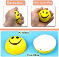 Foam Ball Smiley face stress ball Funny Stress ball (Pack Of 3/6/12). 