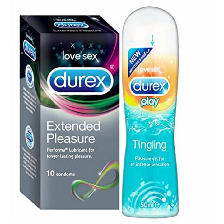 Durex ExtraTime Condoms ExtendedPleasure 12 Condoms