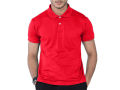 Red & Black Color Pack of 2 Men's Polo T-Shirt with Collar - Slim Fit Cotton Polo T-shirt for Men Combo. 