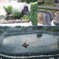 5x10ft Outdoor Fish Pond Liner Waterproof Cloth Gardens Pools PVC Membrane Reinforced Landscaping fish pond liners HDPE Pool. 