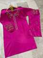 Shalwar Kameez For Girls New Style Summer -- Women Embroidered Dresses -- 2Pcs Suits For Girls Cotton -- Ready To Wear -- 2 Pc Stitched Shirt & Trouser -- Women & Ladies. 