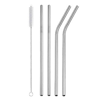 Best%20Quality%20Pack%20of%205%20-%204%20Bent%20Stainless%20Steel%20Reusable%20Drinking%20Straws%20With%20Cleaning%20Brush%20Metal%20Straws%20-%20Image%203