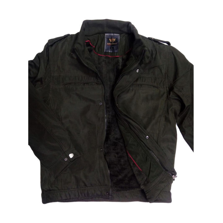 Thick Full Sleeve Winter Coat For Men | Fleece-lined Parachute Jacket for Extreme Cold Weather | Same as Shown in Pictures | Original Pictures