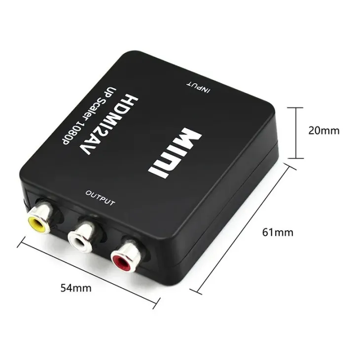 HDMI-Compatible%20To%20AV%201080P%20Scaler%20Adapter%20MINI%20Box%20RCA%20AV%20CVSB%20LR%20Video%20Box%20To%20TV%20High%20Definition%20Converter%20-%20Image%204