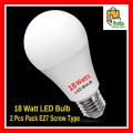 2 Pcs LED Bulb 18W Energy saving lamp E27 Screw Type High Quality LED Light. 