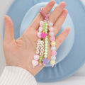 Keychain for Women Girls Keychains Cute Resin Beads Key Chain Keychain Charms Car Key Ring Pendant for Bag Handbag Purse Decoration Mother's Day Gift. 