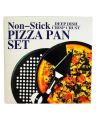 Non Stick Deep Dish Crust Pizza Pan Set. 
