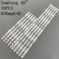 10PCS/SET LED TV Backlight Strip For Samsung 40'' TV 2014SVS3228. 