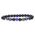 Anti-Swelling Black Obsidian Energy Stone Anklet Adjustable Weight Loss Magnet Bracelets Anklet for Women Men. 