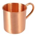 Pure Copper Moscow Mule Mug Solid Smooth Without Inside Liner For tail Coffee Milk Water Cup Home Bar Drinkware Cool. 