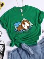 5 More Minutes To Go To Work Print T Shirt Women Street Sport Tshirt Fashion Summer Tee Clothing Breathable Cool T-Shirts Women. 