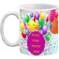 White Mug Printed. 