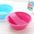 Washboard Washing Clothes Hand Wash Board - Compact Bucket, Basin for Laundry. 