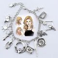 Popular TV Buffy the Vampire Slayer Charms Bracelets Fashion Alloy Hand Jewelry for Fans Women Men Gifts. 