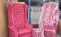 Wing chair set. 