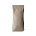 JING Soft Fashion Female Male Waterproof Eyewear Storage Bag Eye Glasses Holder Sunglasses Pouch Leather Glasses Case Eyewear Protector Case. 