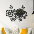 High quality wooden wall clock | Flower shaped wall clock | flower shaped wooden wall clock. 