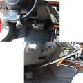 Pedal Lock Anti Theft Double Hook Clutch Brake Lock Steering Wheel Locks for Cars (Chrome Body). 