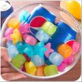 (10 Pack) Reusable Ice Cube - Refreezable Reusable Ice Cubes for Drinks, Plastic Ice Cubes Reusable Dry Ice for Cocktails Coolers like Coffee Fake Shapes, Non Melting Ice Cubes.. 