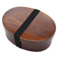 Wooden Lunch Boxs Food Containers Japanese Style Bento Lunchbox for Children School Dinnerware Bowl Boxes Travel Organizer. 