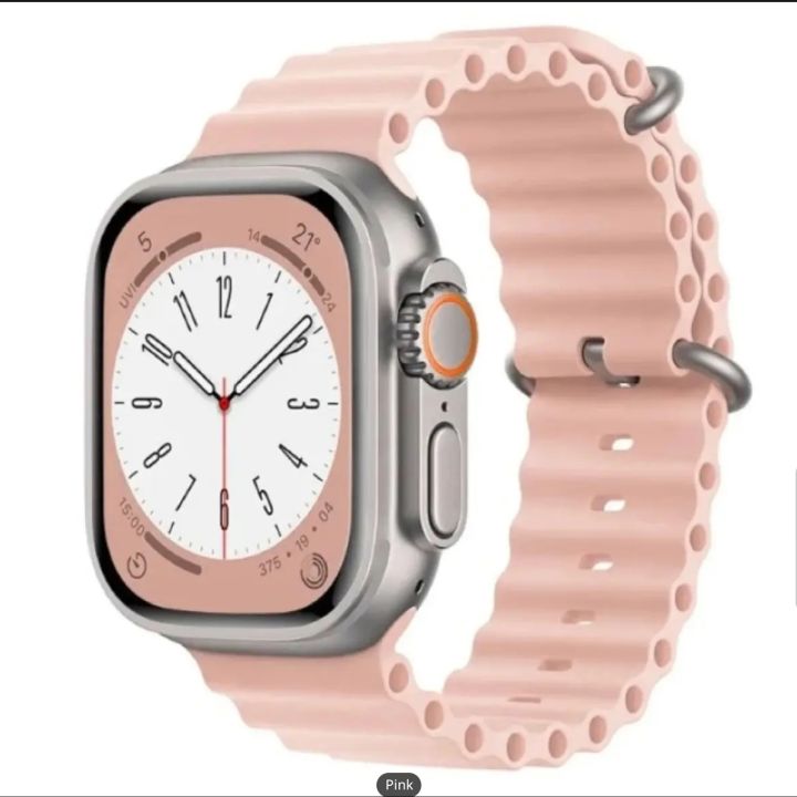 Smart Watch T10 Series 8 T10 Ultra Smart Watch For boys girls 2.09" Full Touch Bluetooth Call- Built-in Games Smartwatch Ultra Watch / T10 Ultra Smart  Watch Pink color