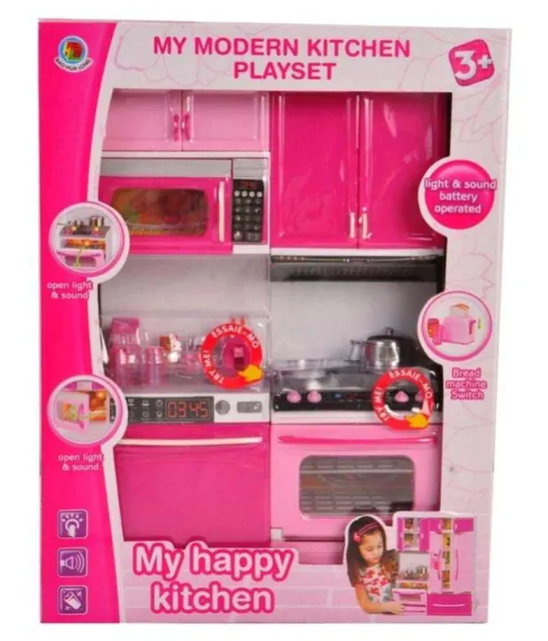 Pink%20Modern%20Kitchen%20Set%20For%20Kids%20-%20Image%202