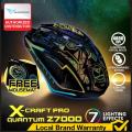 X-CRAFT PRO QUANTUM Z7000 Wired Gaming Mouse. 