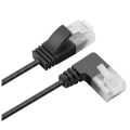 Ultra Slim Cat6 Ethernet Cable RJ45 Right Angle UTP Network Cable Patch Cord 90 Degree Cat6a Lan Cables for Laptop Router TV BOX. 