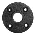 economic 1'' Malleable Threaded Bronze Cast Iron Pipe Fittings Wall Mount Floor Flange. 