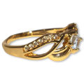 beautiful stylish ladies ring unique girls ring,best engagement ring. 