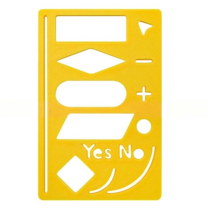 New Multifunctional Template Drawing Ruler Portable Drawing Tool Marker ...
